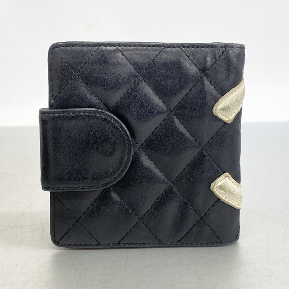Chanel Cambon Lambskin Wallet, Black, Women's - Picture 8 of 8